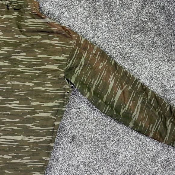 686 Tiger Stripe Camo Full Zip Fleece Jacket Mens XL Green Utility Techwear - Picture 6 of 16